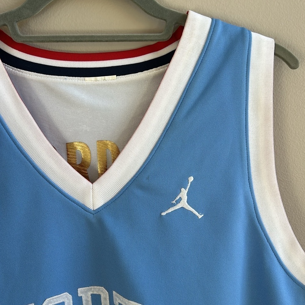Michael Jordan UNC USA Reversible Basketball Jersey Size XL - Picture 5 of 16